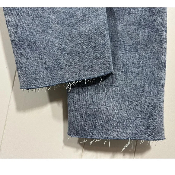 NWT Old Navy High Rise Curvy O.G. Straight Secret Smooth Pockets Blue Sz 18 - Picture 7 of 13